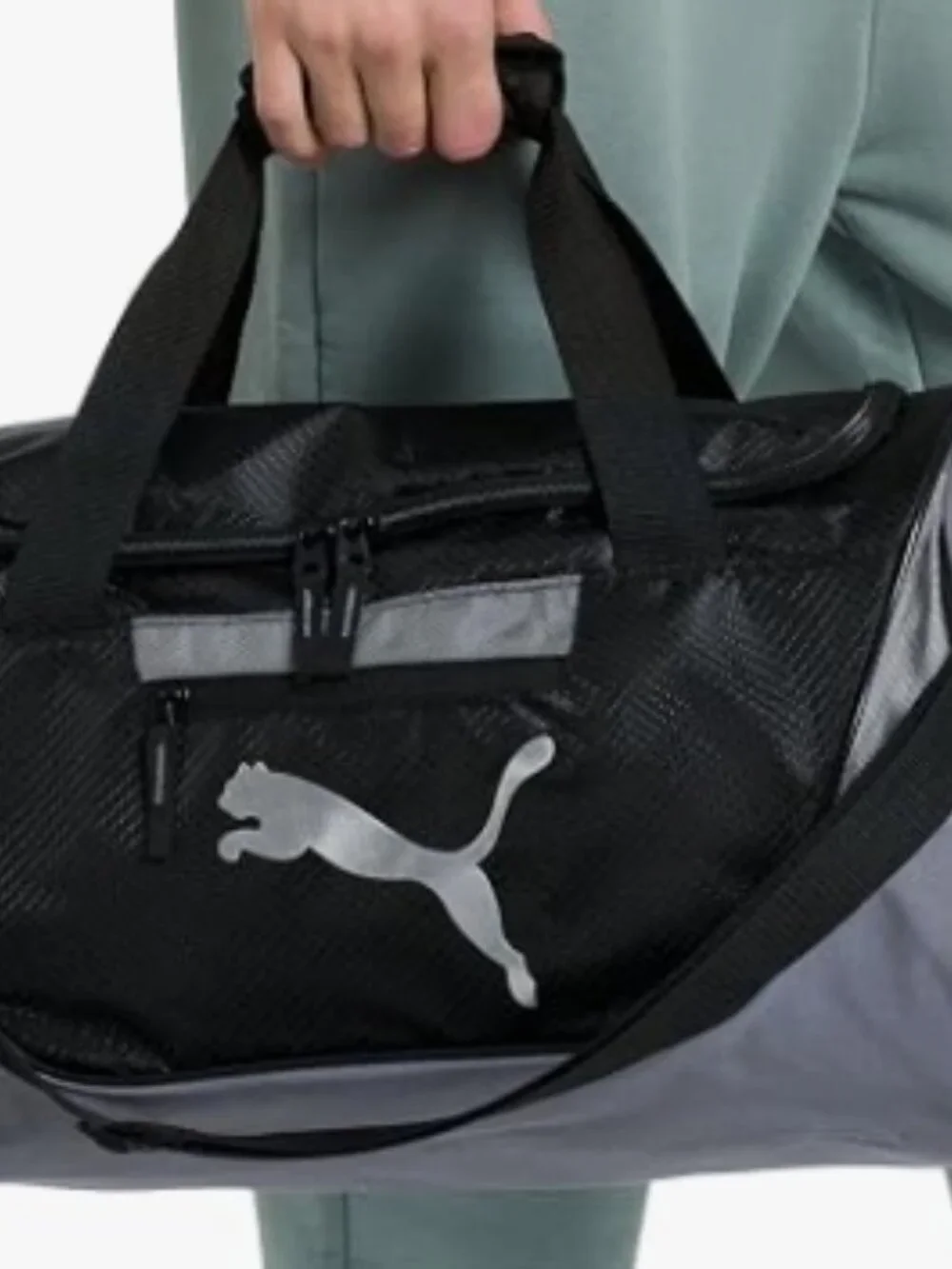 PUMA Contender Duffel Bag with Removable Strap & Shoe Pocket
